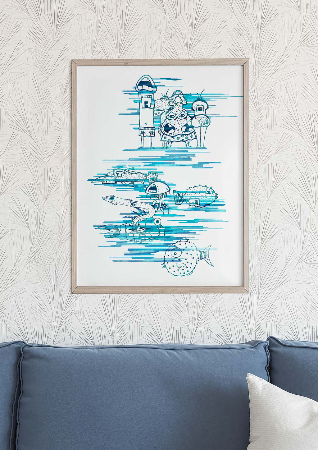 Über und unter Wasser